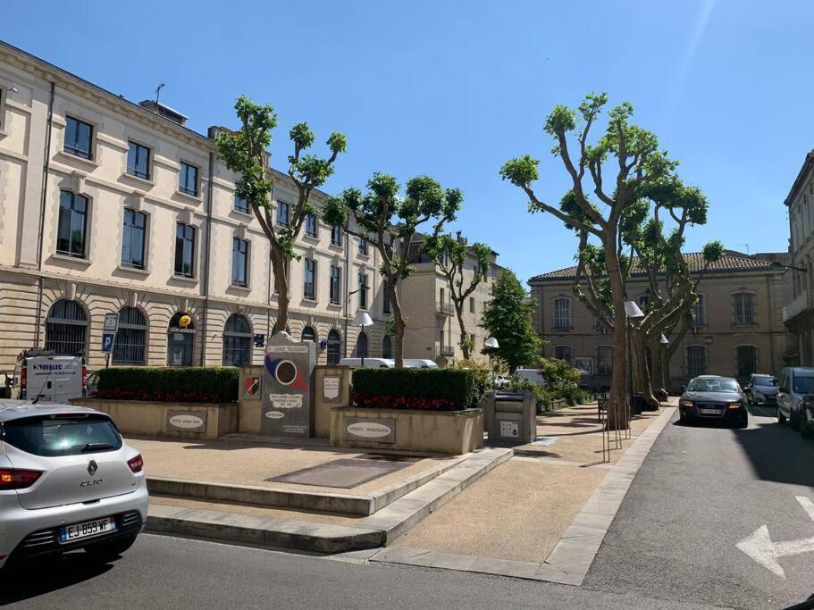 Appartement Avec Terrasse Au Coeur De Carcassonne - Serviettes Draps Menage Inclus المظهر الخارجي الصورة